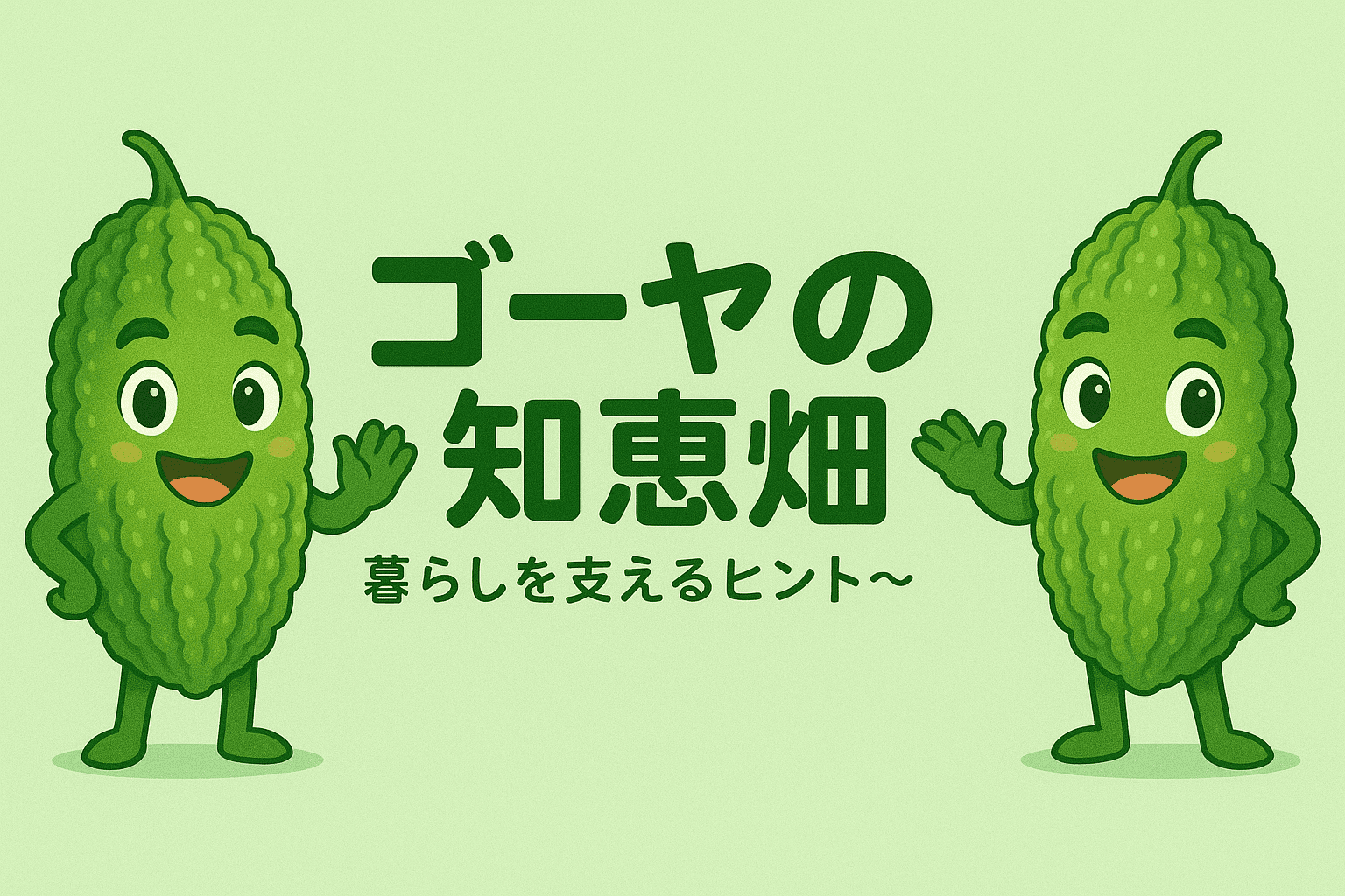 ゴーヤの知恵畑～暮らしを支えるヒント～